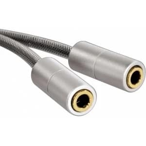 Aluline Adapter 3.5mm Jck-2x Socket