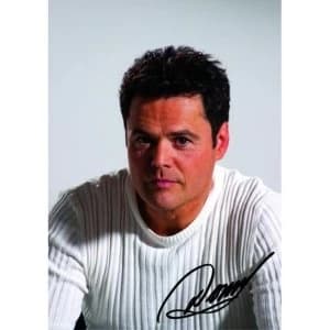 Donny Osmond - In White Shirt Postcard