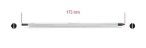 Beta Tools 1281LP/1 Reversible Flat/Slot Screwdriver 0.8 x 4mm by 1.2 x 6.5mm