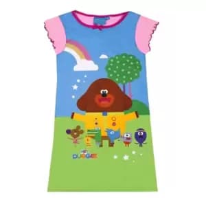 Hey Duggee Girls Squirrel Club Nightie (3-4 Years) (Multicoloured)