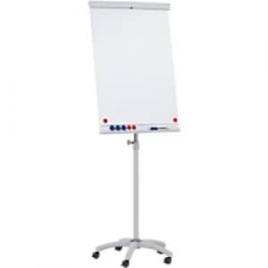 Franken Freestanding Flipchart Easel with Adjustable Height ValueLine 68 x 105cm Light Grey