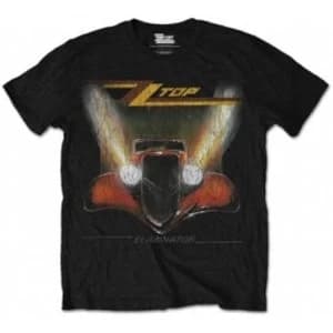 ZZ Top Eliminator Mens Black T Shirt: Large