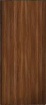 Wickes Sliding Wardrobe Door Walnut Frame and Panel - 2220 x 914mm