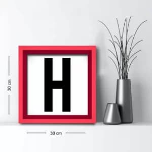 3030AHS-081k Multicolor Decorative Framed MDF Painting