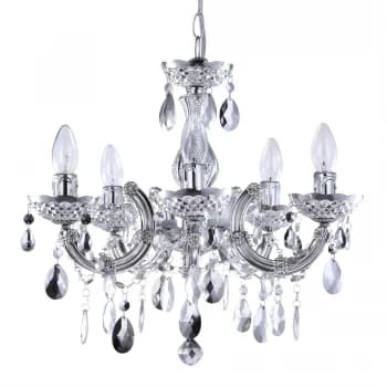 Litecraft Marie Therese Silver Chandelier
