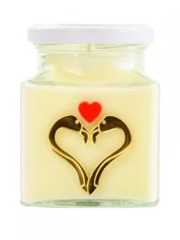 Flamingo Candles Cream Love Birds Valentine Scented Candle 300g