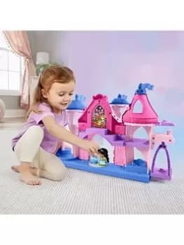 Fisher-Price Little People Disney Princess Magical Lights & Dancing Castle, One Colour