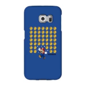 Nintendo Super Mario Coin Drop Phone Case - Samsung S6 Edge - Snap Case - Gloss