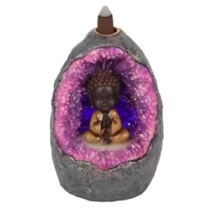 Buddha Crystal Cave Backflow Burner