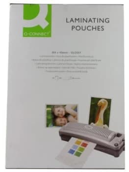 Q Connect Lamg Pouch A3 80mic Pk100