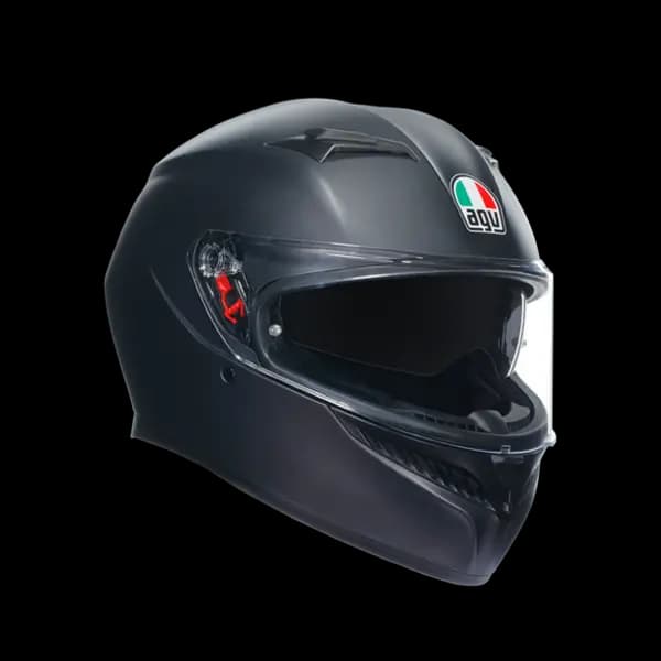AGV K3 E2206 Mplk Matt Black 004 Full Face Helmet Size 2XL