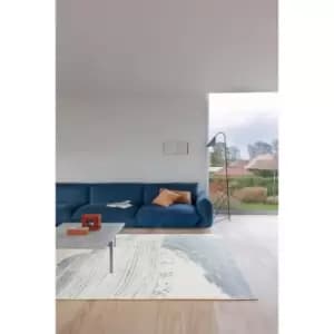 City 466128 AK510 200cm x 290cm Rectangle - Grey and Ivory