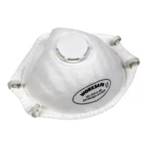 Sealey Cup Mask Valved FFP1, Pack of 10