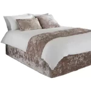 Riva Home - Verona Bed Runner (50x200cm) (Oyster) - Oyster