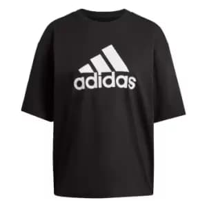 adidas Future Icons Badge of Sport T-Shirt Womens - Black