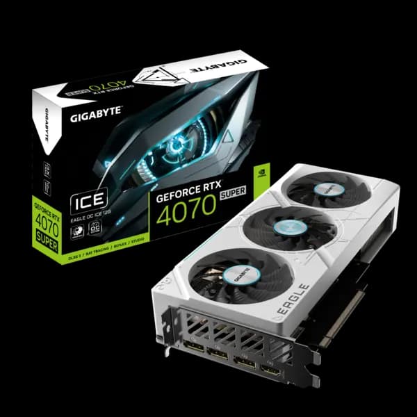 Gigabyte GeForce RTX 4070 SUPER EAGLE OC ICE 12GB Graphics Card