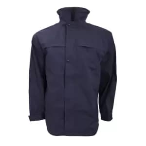 Result Mens Mid-Weight Multi-Function Waterproof Windproof Jacket (M) (Navy/Sand)
