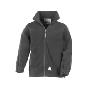Result Childrens/Kids Full Zip Active Anti Pilling Fleece Jacket (12/14) (Oxford Grey)