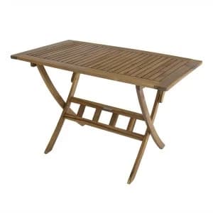Charles Bentley FSC Acacia Rectangular Table