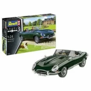 Jaguar E-Type Roadster Level 3 Revell Model Kit