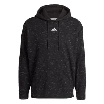 adidas Essentials M lange French Terry Hoodie Mens - Black