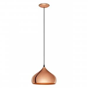 EGLO ES/E27 Pendant Light Copper - 49449
