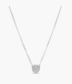 Fossil Women Silver-Tone Stainless Steel Necklace