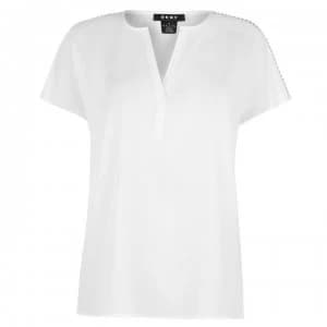DKNY Stud t Shirt - IVORY