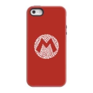 Nintendo Super Mario Mario Items Logo Phone Case - iPhone 5/5s - Tough Case - Gloss