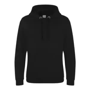 AWDis Just Hoods Mens Graduate Heavyweight Hoodie (3XL) (Jet Black)