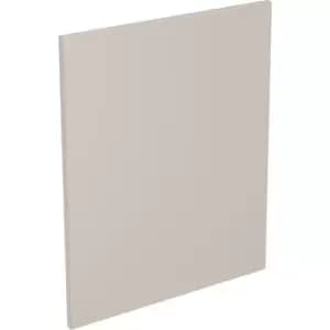 Kitchen Kit Flatpack Slab Appliance Door Super Gloss 715x596mm in Light Grey Mdf