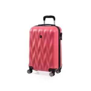 Gino Ferrari Nexem GFL00428-S Small Pink Trolley Suitcase