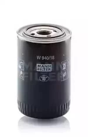 Oil Filter W940/18 By Mann