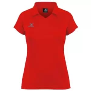 Gilbert Eclipse Jnr Polo Shirt - Red