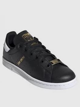 Adidas Originals Junior Stan Smith Trainers - Black