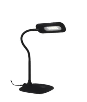 DARWIN LED Reading Desk Lamp Black 450lm 4000K Dimmable 16x16x53.5cm