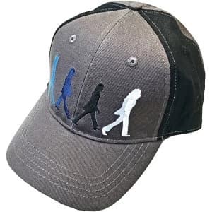 The Beatles - Abbey Road Figures Unisex Baseball Cap - Black Grey
