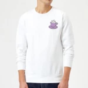 Disney Aristocats Marie Teacup Sweatshirt - White