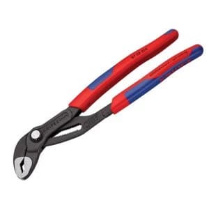 Knipex Cobra Water Pump Pliers Multi-Component Grip 250mm - 46mm Capacity