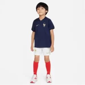 Nike 2022/23 Home Little Kids Nike Soccer Kit - Blue
