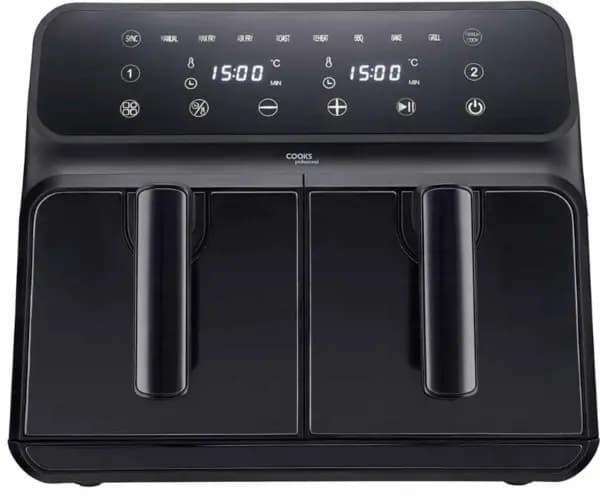 Cooks Professional K216 Dual Cooker Digital Twin 8L Air Fryer