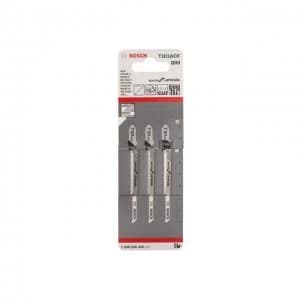 Bosch T 101 AOF Jigsaw Blades 1 x Pack of 3 Laminate