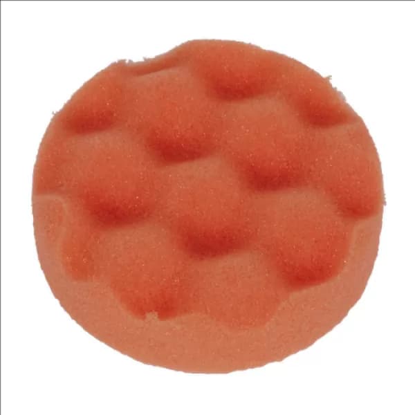 Sealey PTCCHW80O Buff & Polishing Foam Head Hook & Loop Ø80 x 25mm Orange/Firm