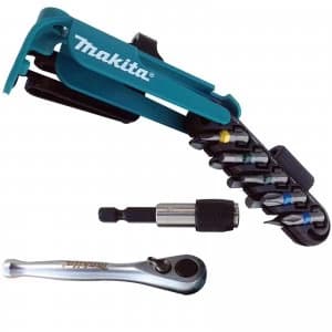 Makita 12 Piece 14 Ratchet Driver Screwdriver Bit Set