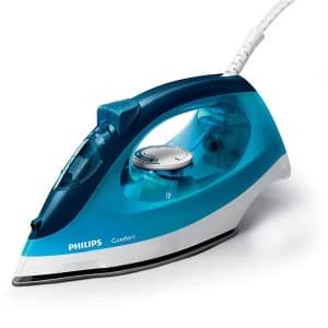 Philips Aqua Blue Comfort Non-Stick Drip Stop Steam Iron