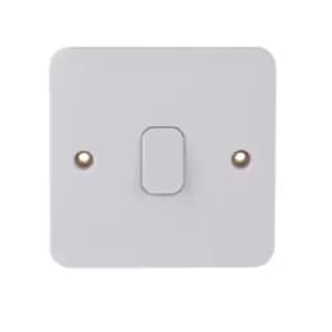 Schneider Lisse 20ax 1 Gang Double-pole Switch With LED Indicator - GGBL2011