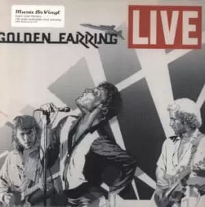 Golden Earring Live + Stickered Bag 2010 Dutch 2-LP vinyl set MOVLP048