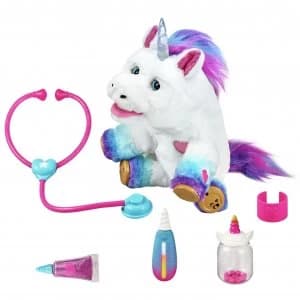 Little Live Rainglow Unicorn Vet Set