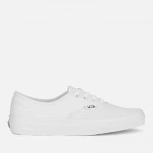 Vans Authentic Canvas Trainers - True White - UK 7