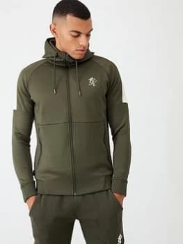 Gym King Core Plus Tracksuit Top - Khaki